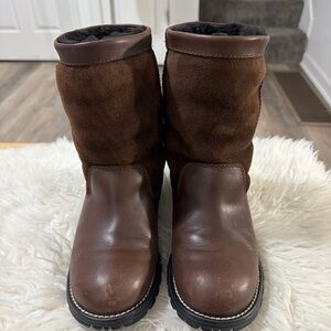 UGG Brown Winter Boots Size 6